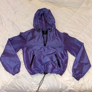 Purple Windbreaker